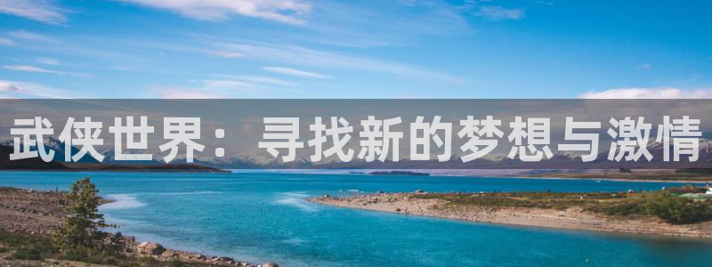 age肉动漫下载：武侠世界：寻找新的梦想与激情配图