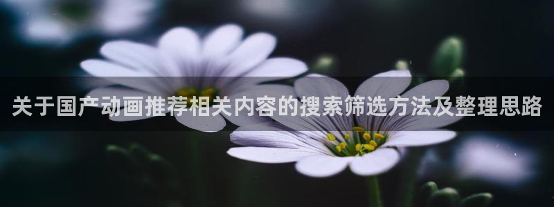 age动漫高清下载:关于国产动画推荐相关内容的搜索筛选方法及整理思路配图